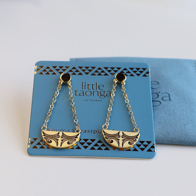 Kauae Breastplate Earrings