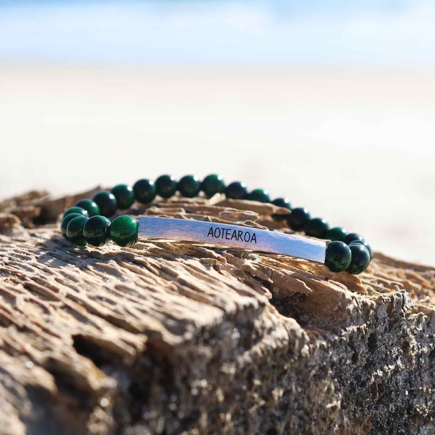 BC Nephrite Jade Gemstone Bracelet - Aotearoa