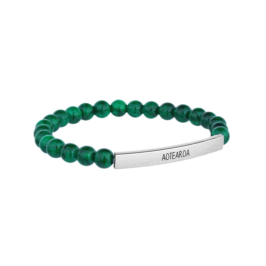 BC Nephrite Jade Gemstone Bracelet - Aotearoa