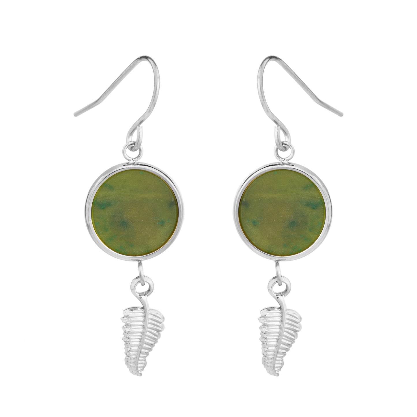 Pounamu Fern Earrings