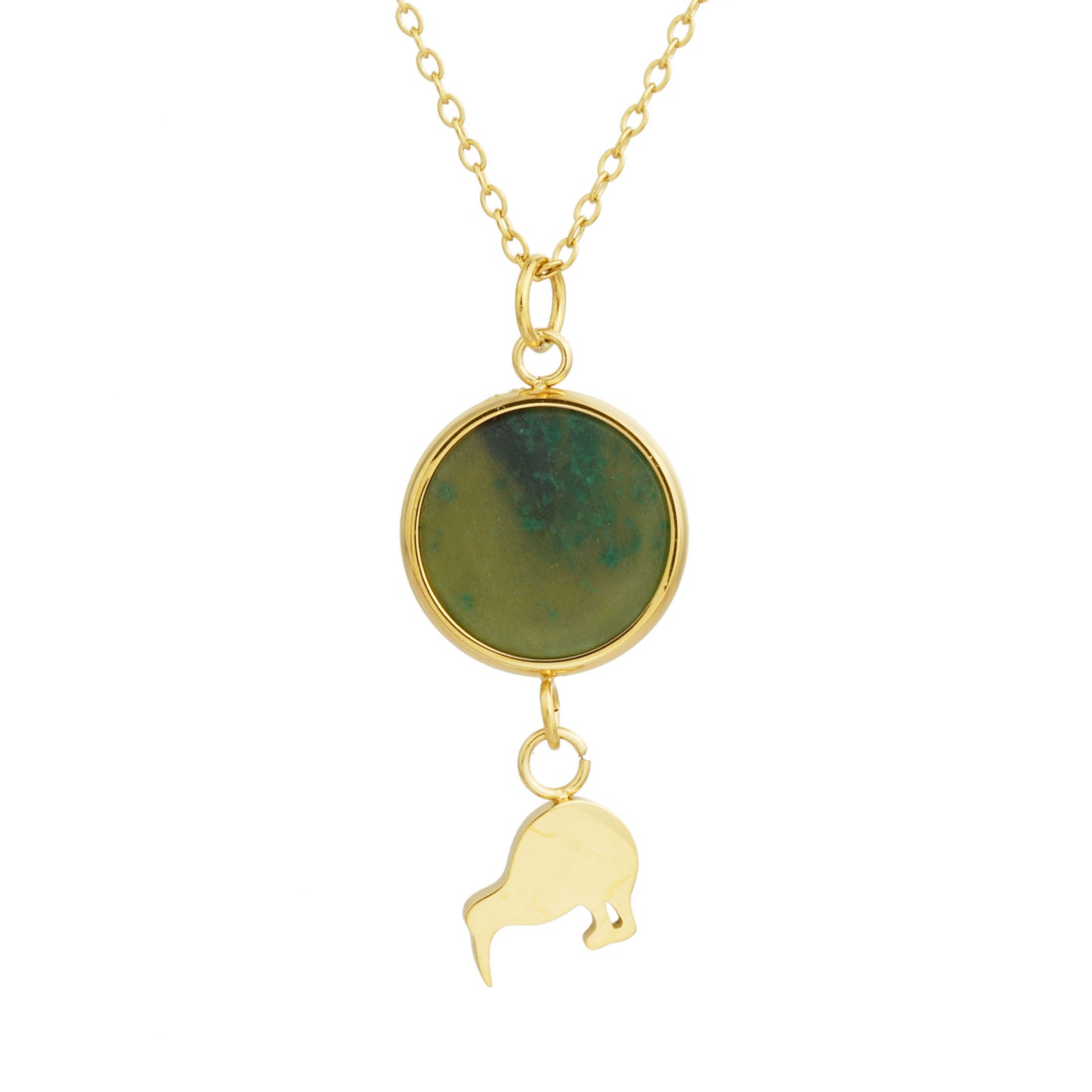 Pounamu Kiwi Necklace