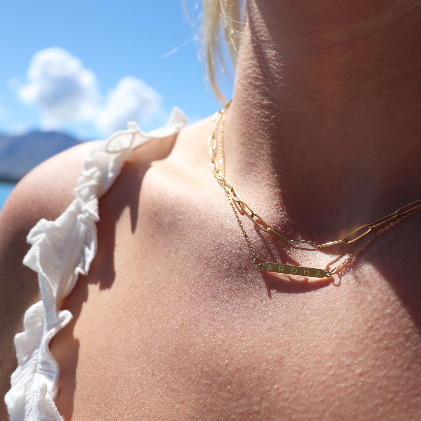 Aroha Double Chain Necklace