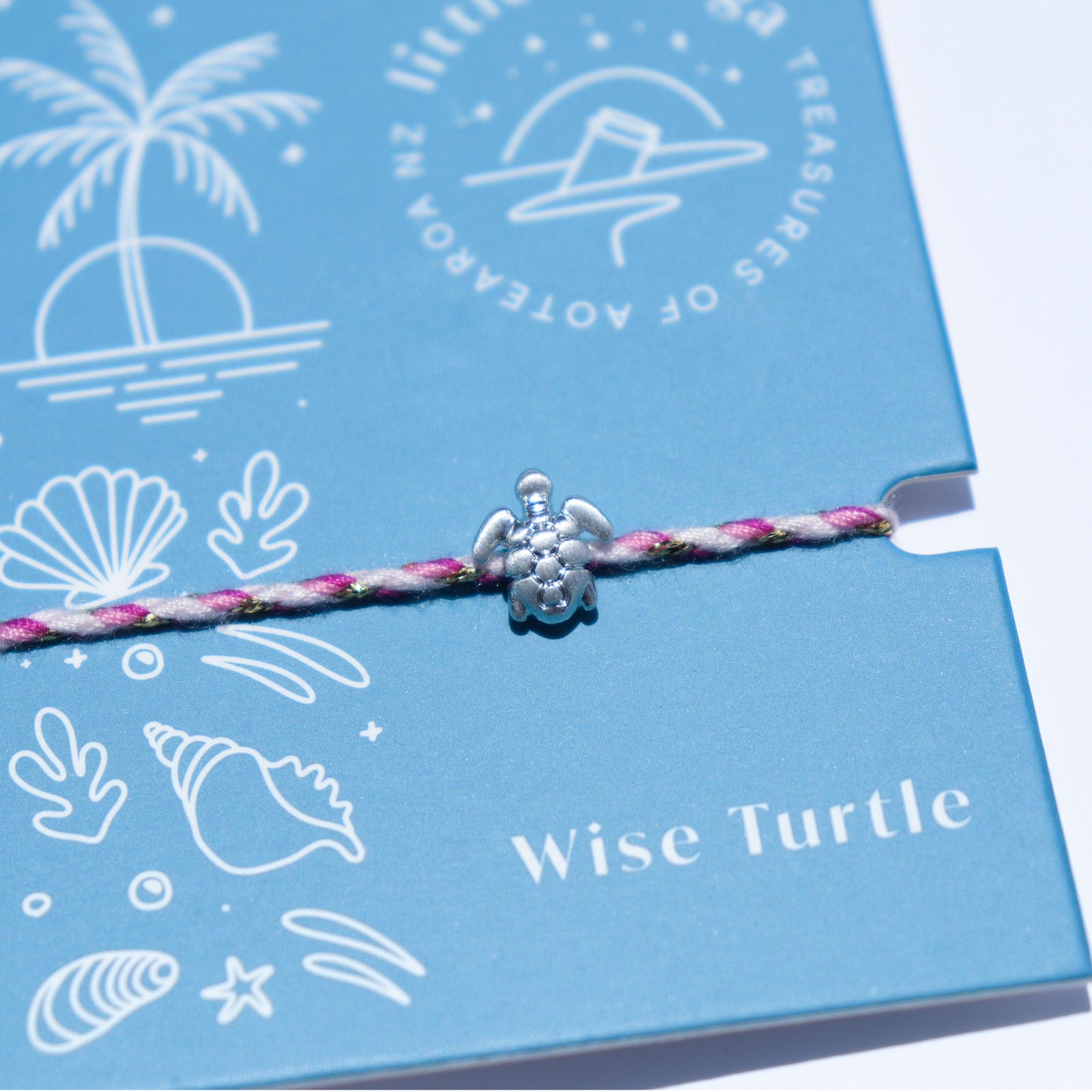 Wise Turtle Rope Bracelet