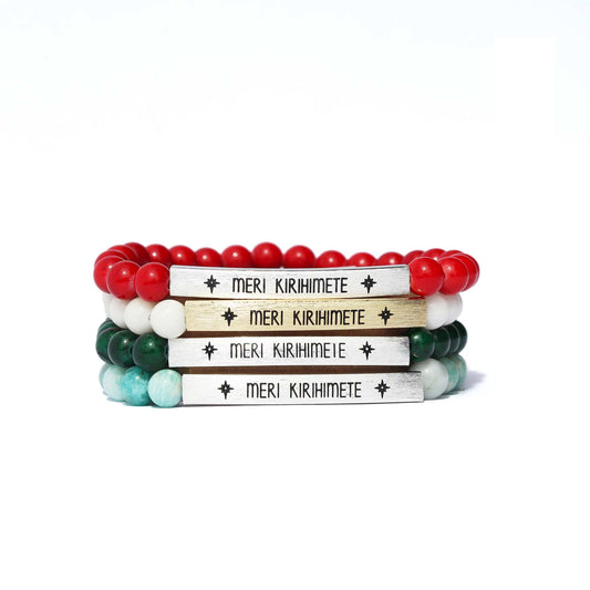 Meri Kirihimete Gemstone Bracelet