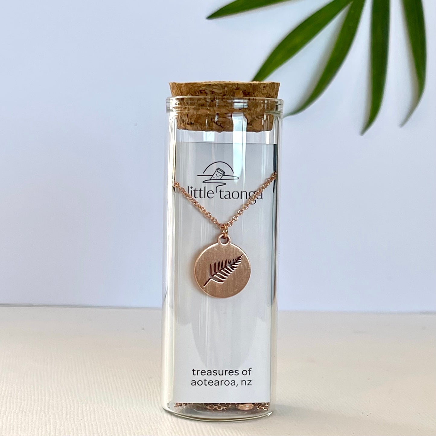 Silver Fern Necklace