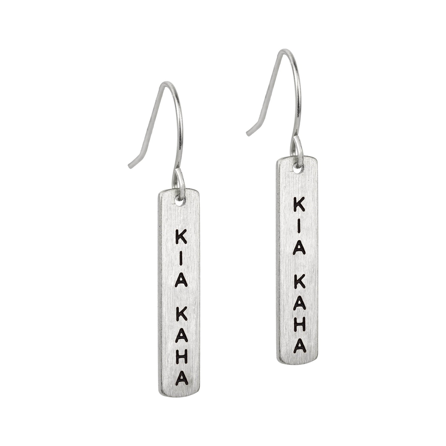 Kia kaha – Stay strong – Earrings