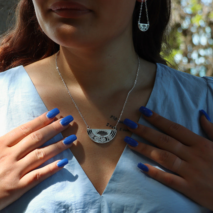 Huia Breastplate Necklace