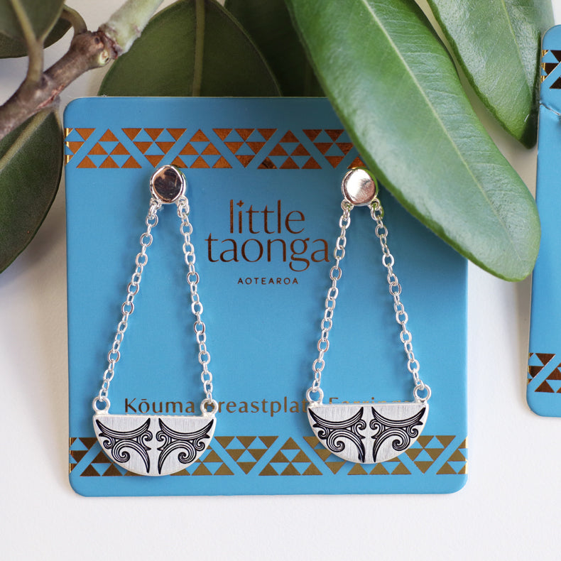 Kauae Breastplate Earrings