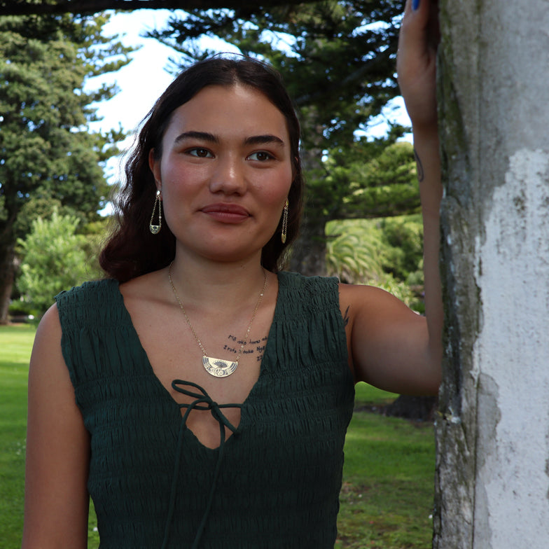 Huia Breastplate Necklace