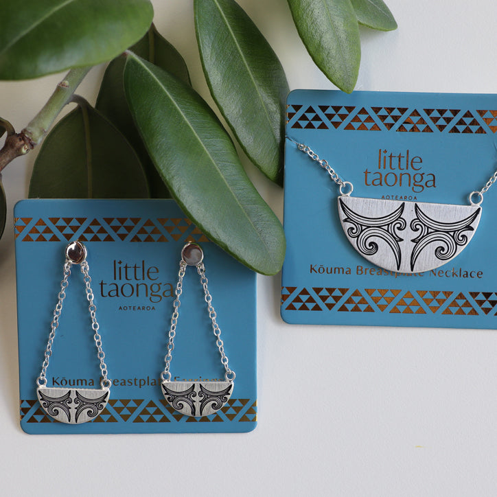 Kauae Breastplate Earrings