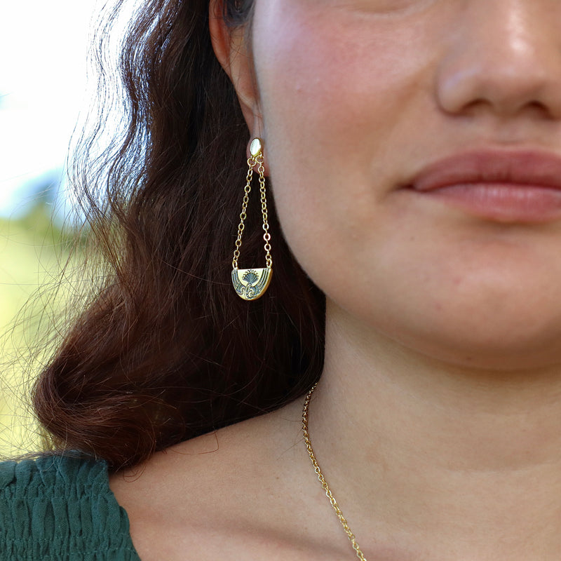 Huia Breastplate Earrings