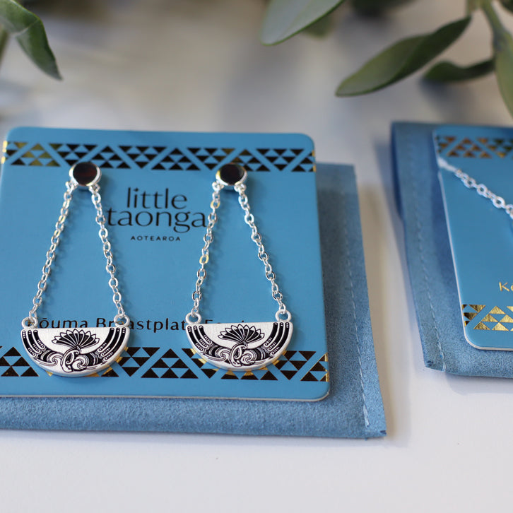 Huia Breastplate Earrings