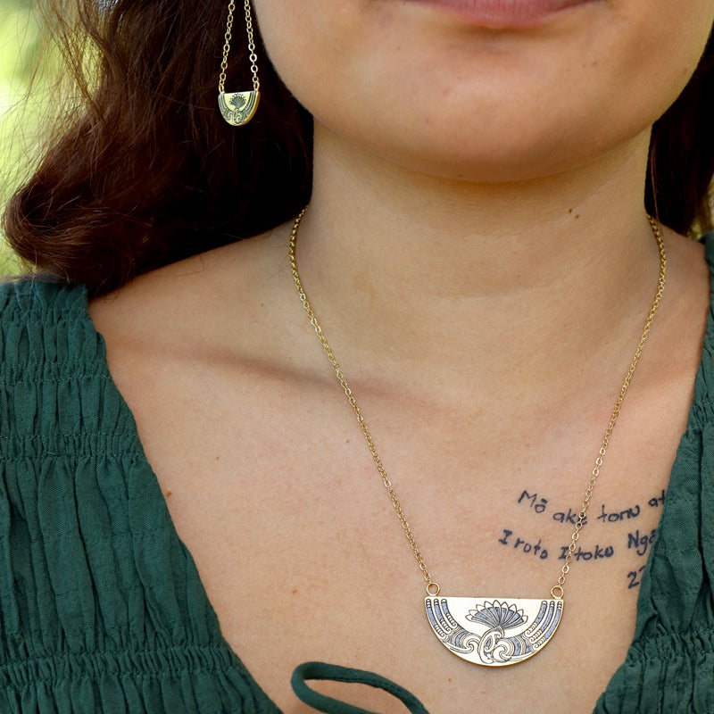 Huia Breastplate Necklace