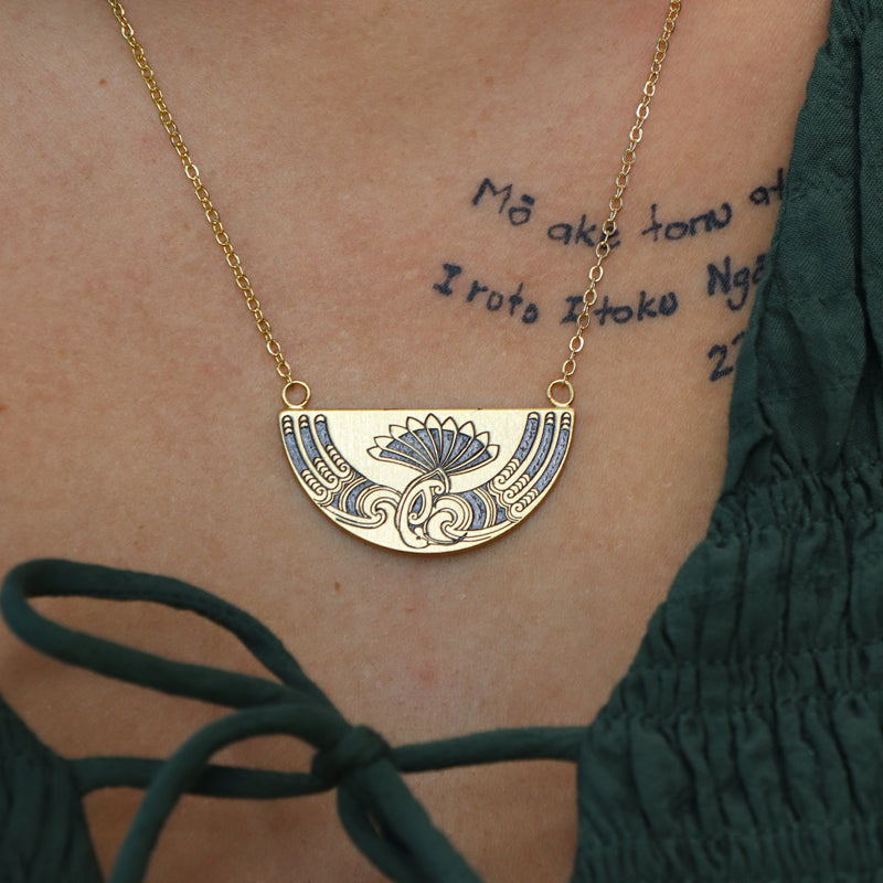 Huia Breastplate Necklace