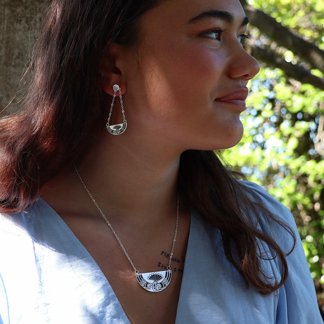 Huia Breastplate Necklace