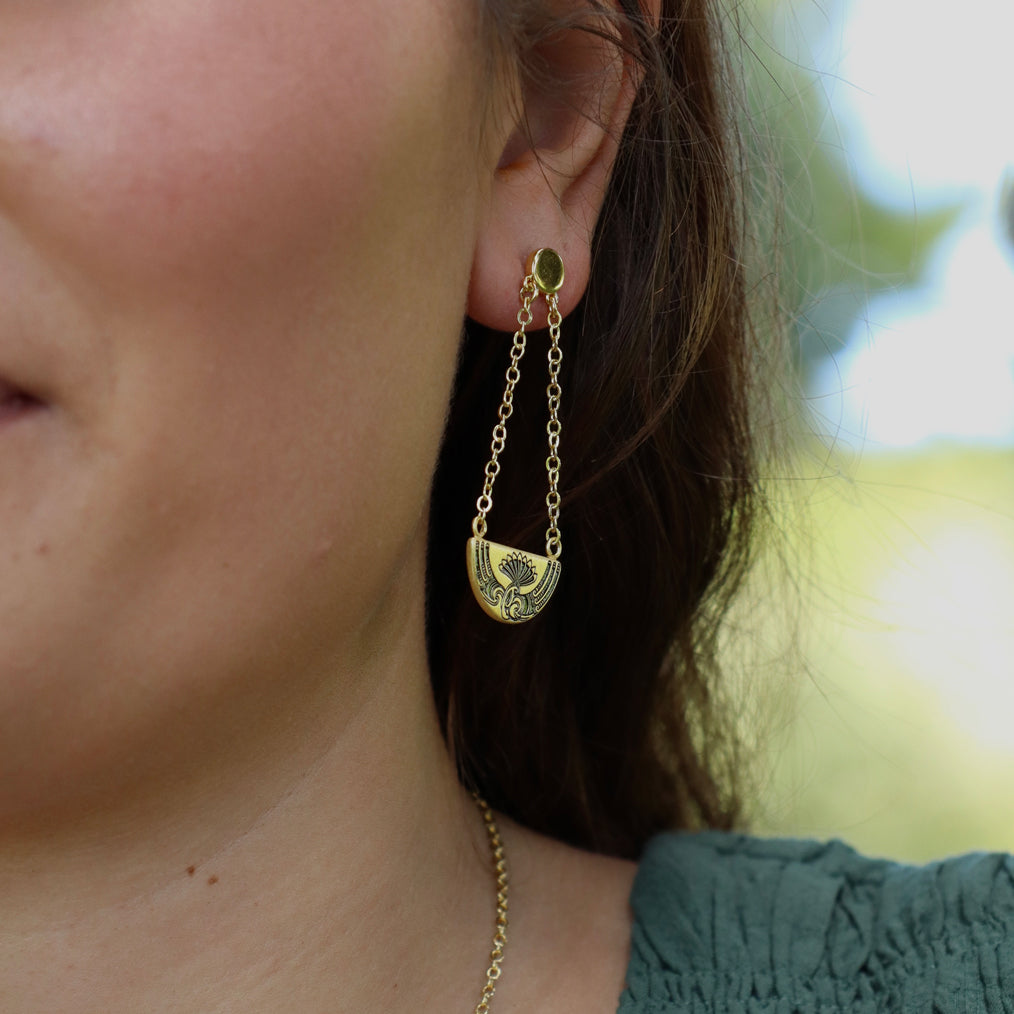 Huia Breastplate Earrings
