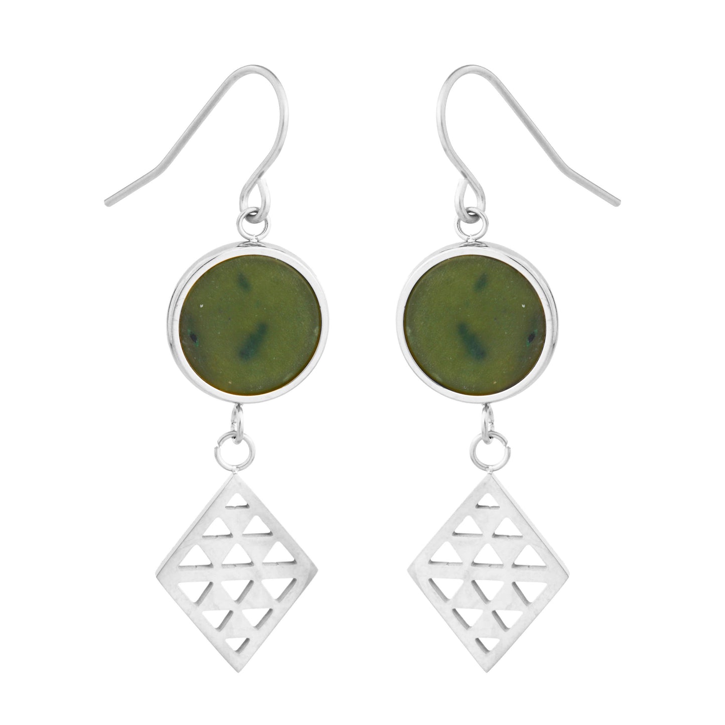 Pounamu Niho Earrings