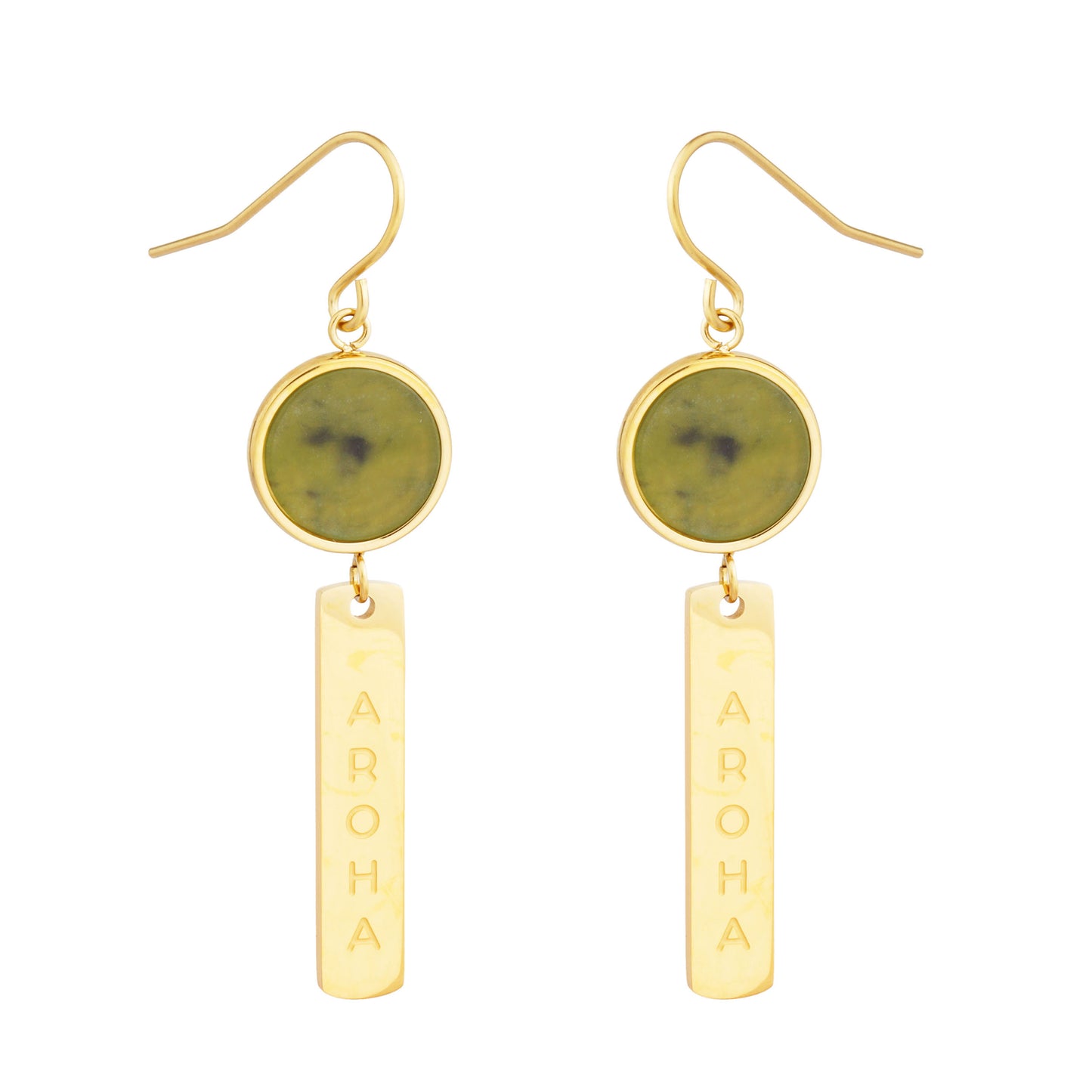 Pounamu Aroha Earrings