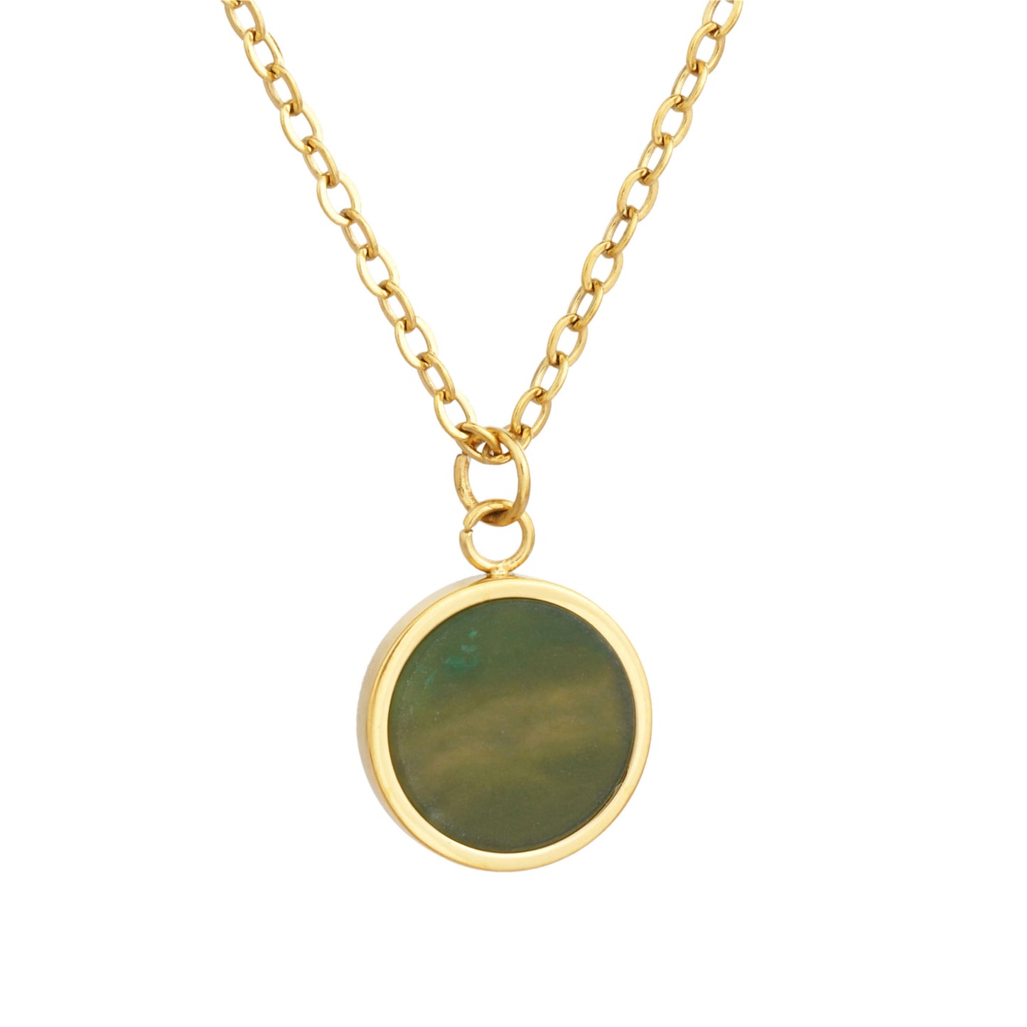 Pounamu Round Disc