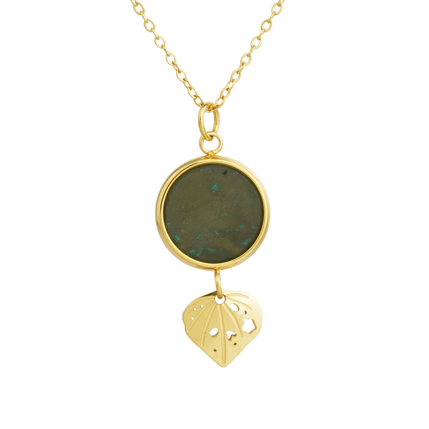 Pounamu Kawakawa Necklace