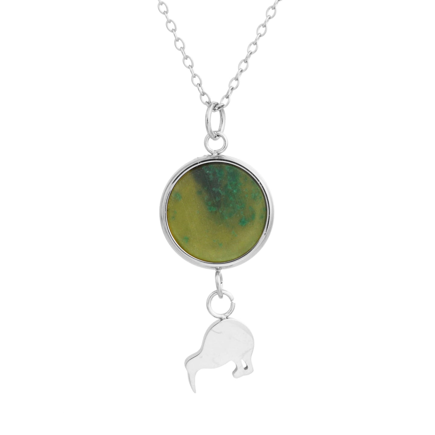 Pounamu Kiwi Necklace