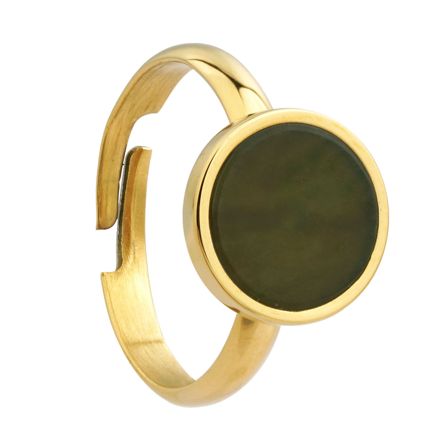 Pounamu Round Disc