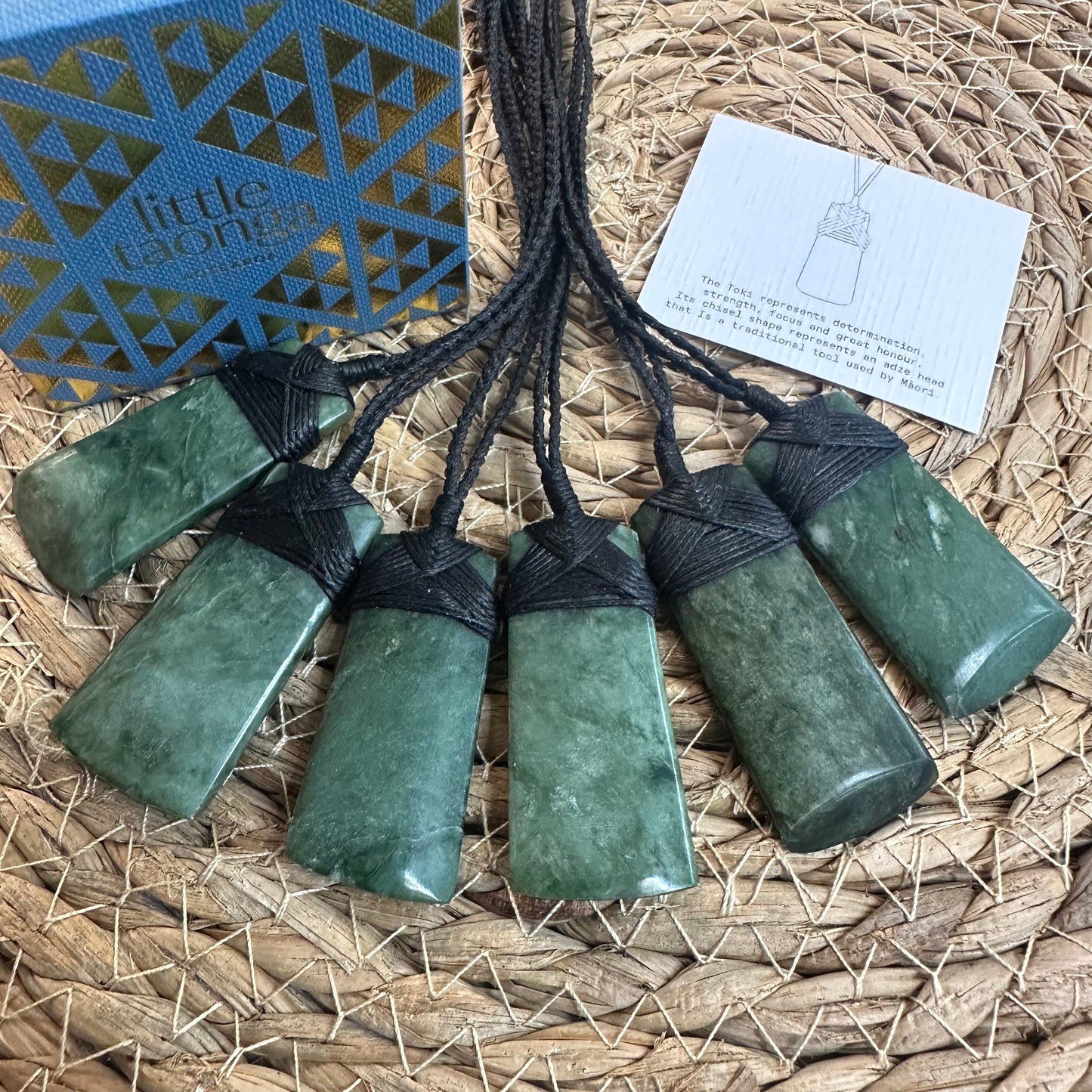 Pounamu Toki Necklace - long