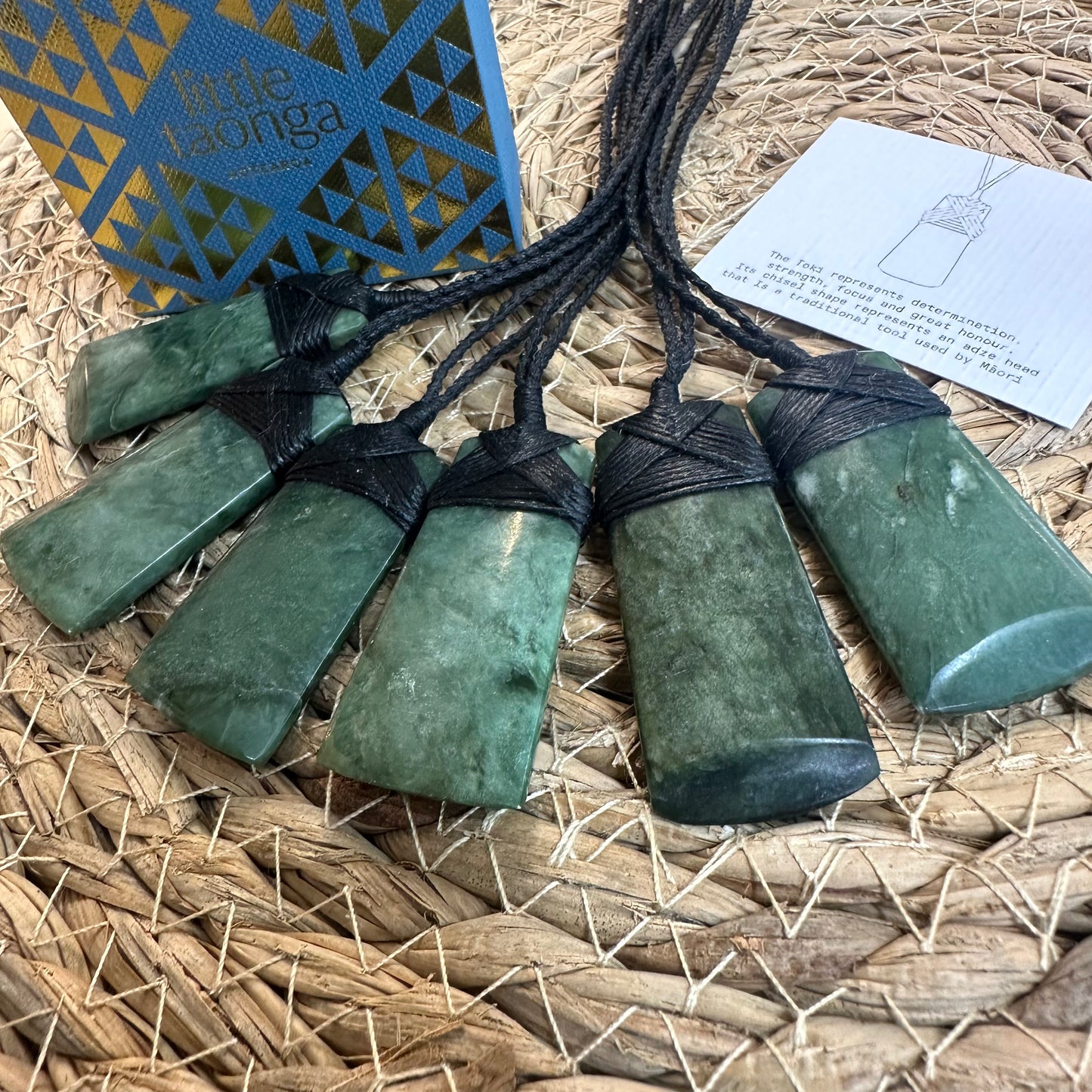 Pounamu Toki Necklace - long