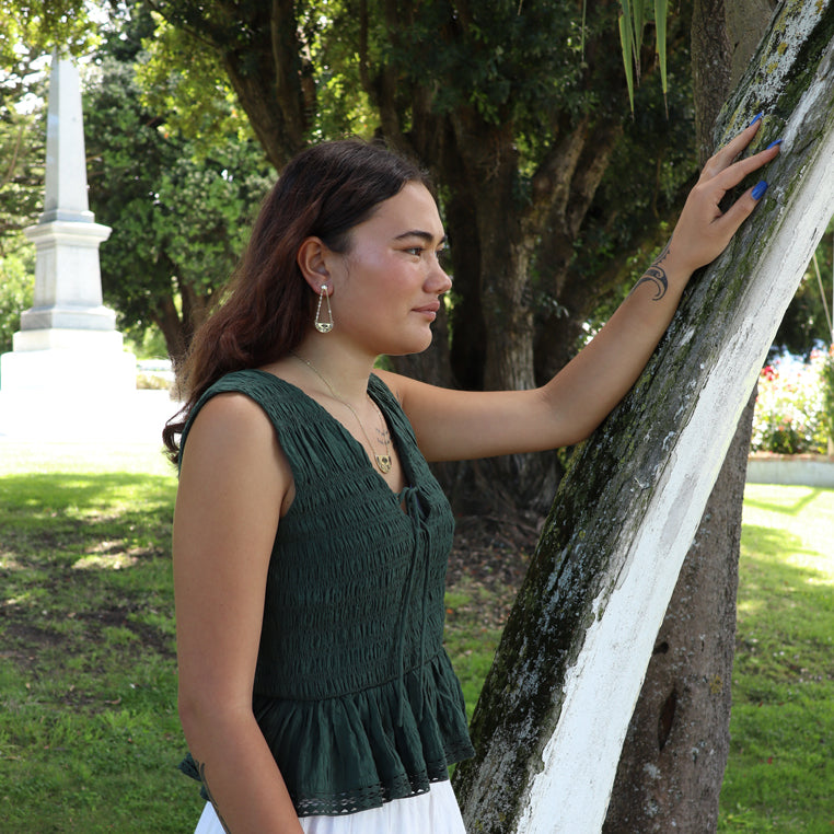 Huia Breastplate Necklace