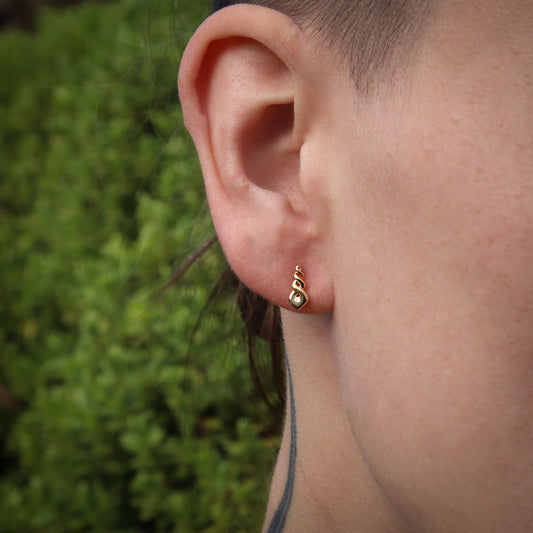 Triple Twist Stud