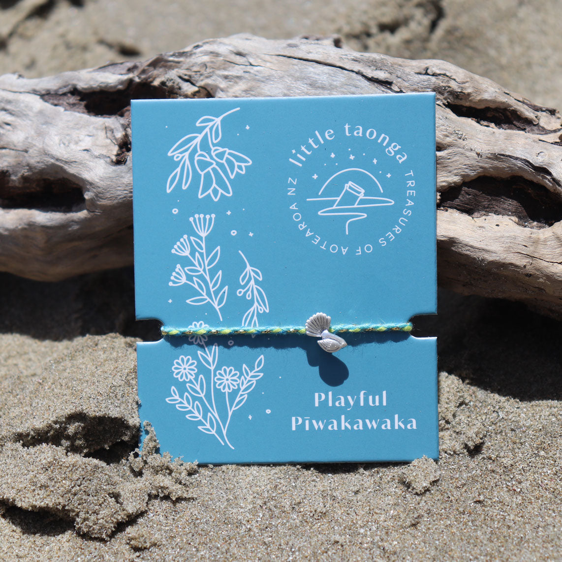 Playful Pīwakawaka Rope Bracelet