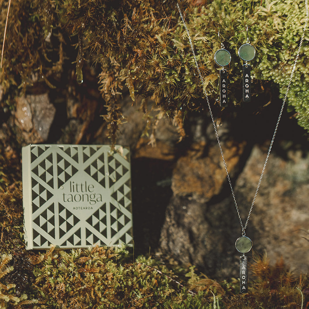 Pounamu Aroha Earrings