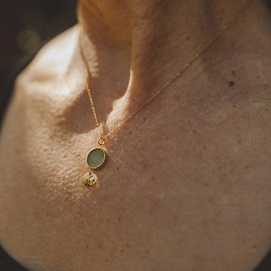 Pounamu Kawakawa Necklace