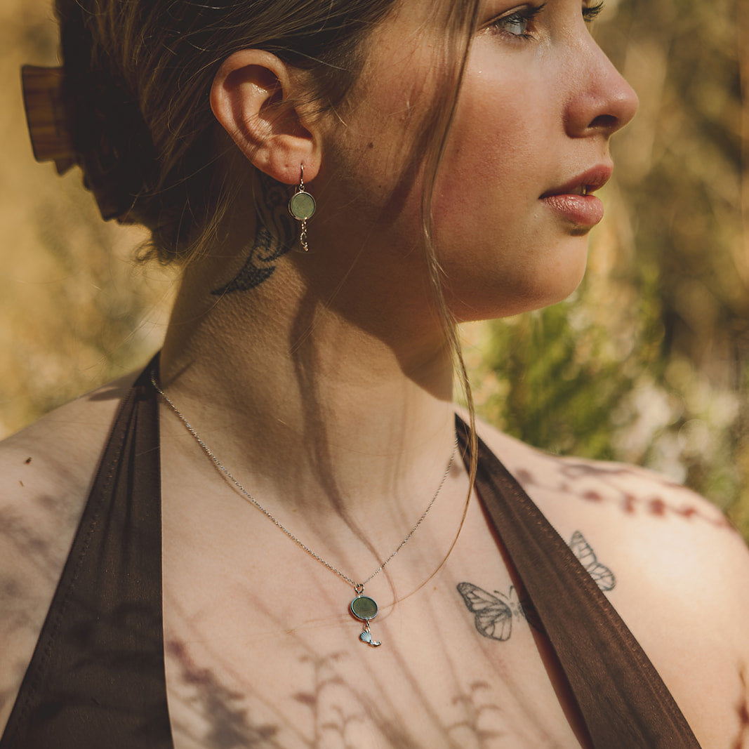 Pounamu Piwakawaka Necklace