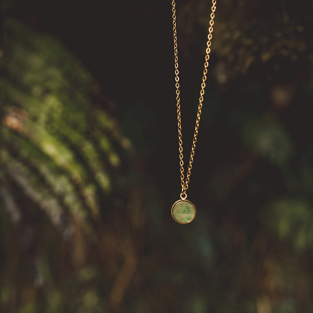 Pounamu Round Disc
