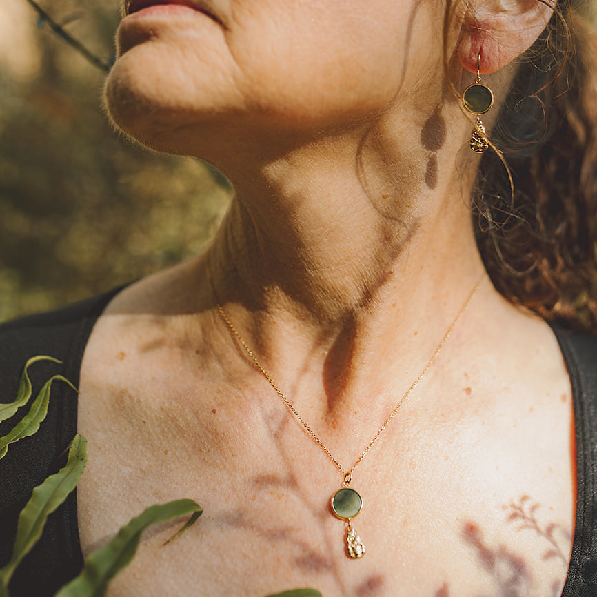 Pounamu Tiki Necklace