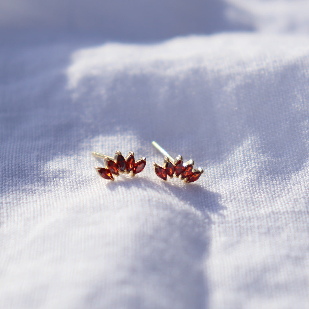 Pōhutukawa Gem Studs