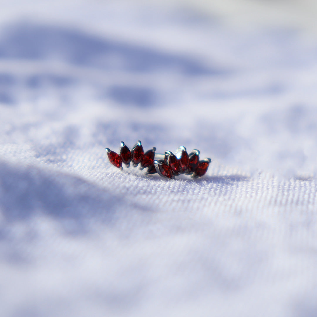 Pōhutukawa Gem Studs