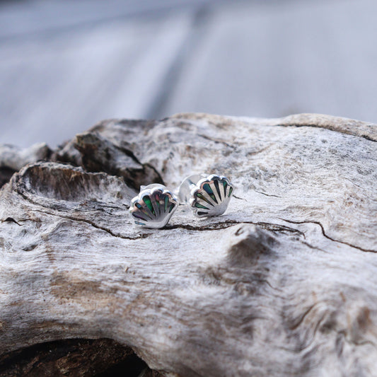 Sterling Silver and Paua Shell