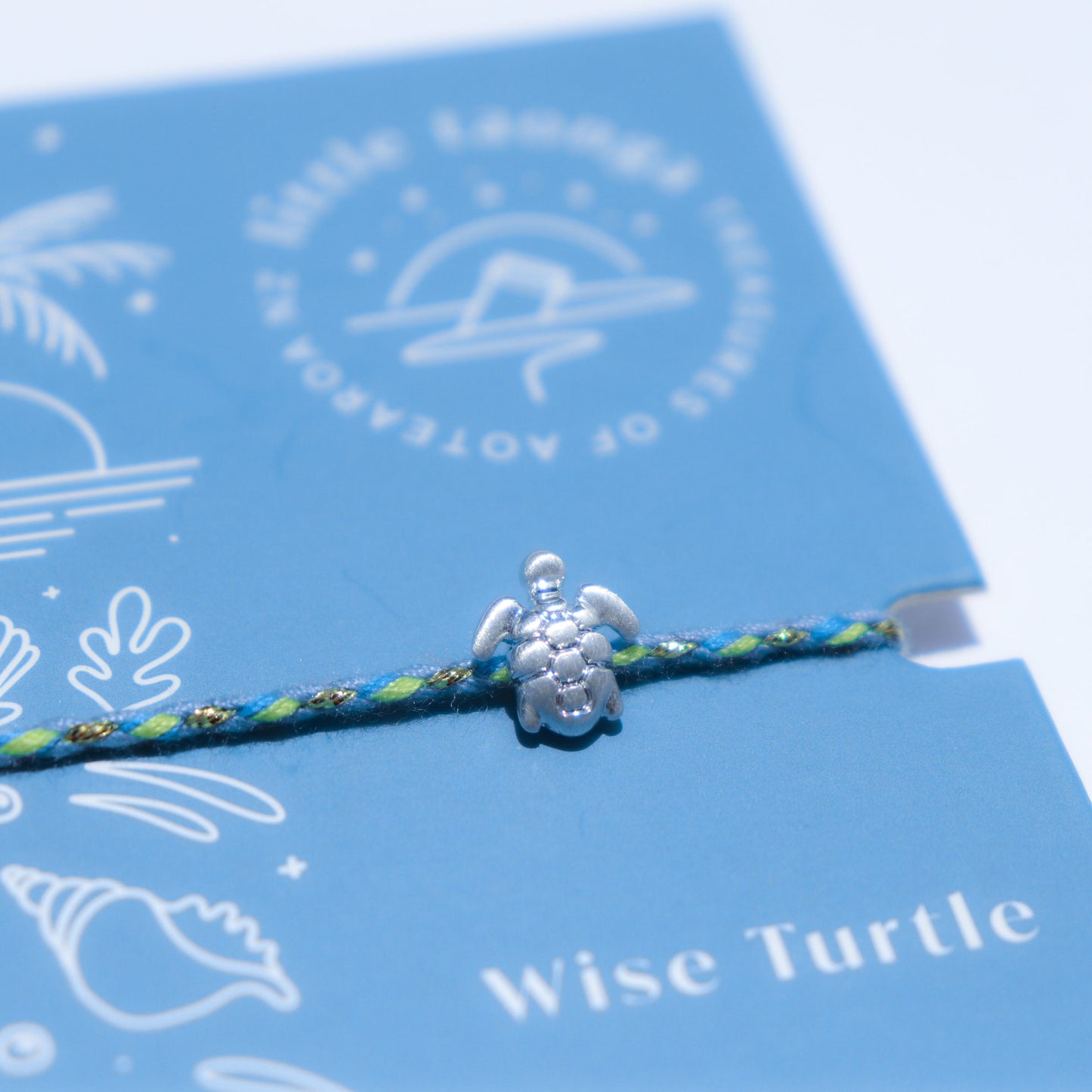 Wise Turtle Rope Bracelet