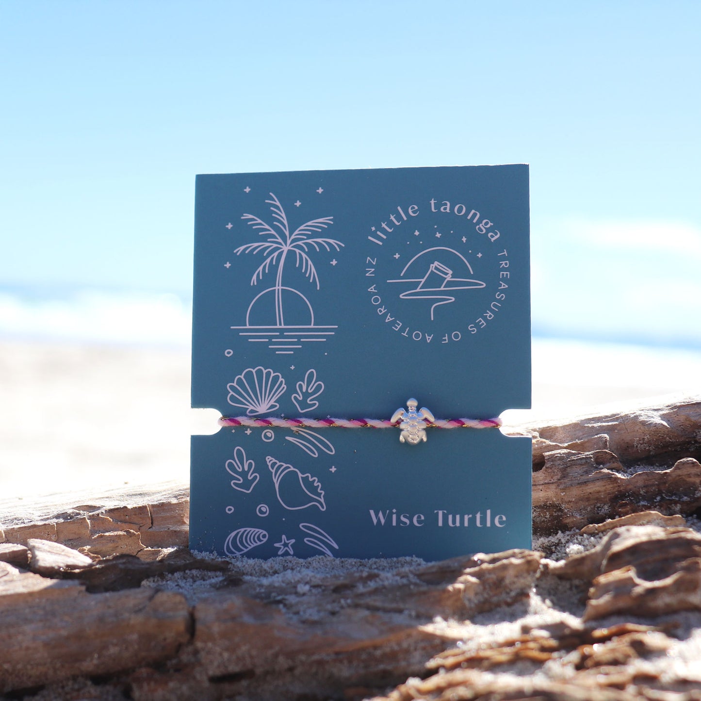 Wise Turtle Rope Bracelet