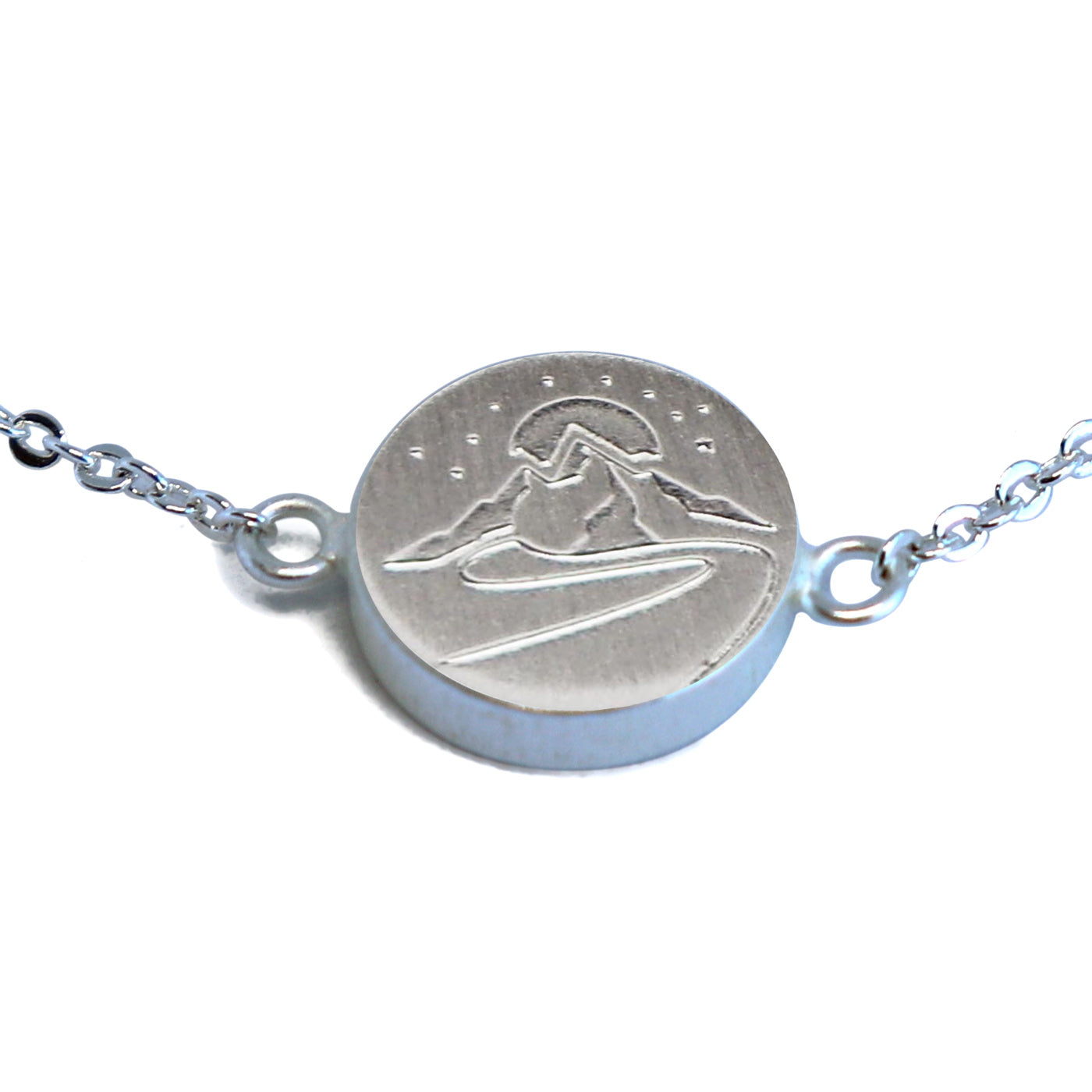 Mighty Maunga Silver Bracelet