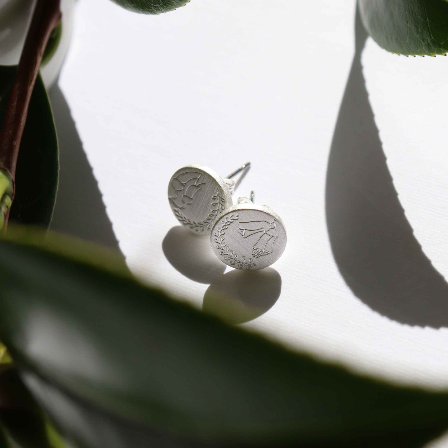 Kowhai Spring Stud Earrings