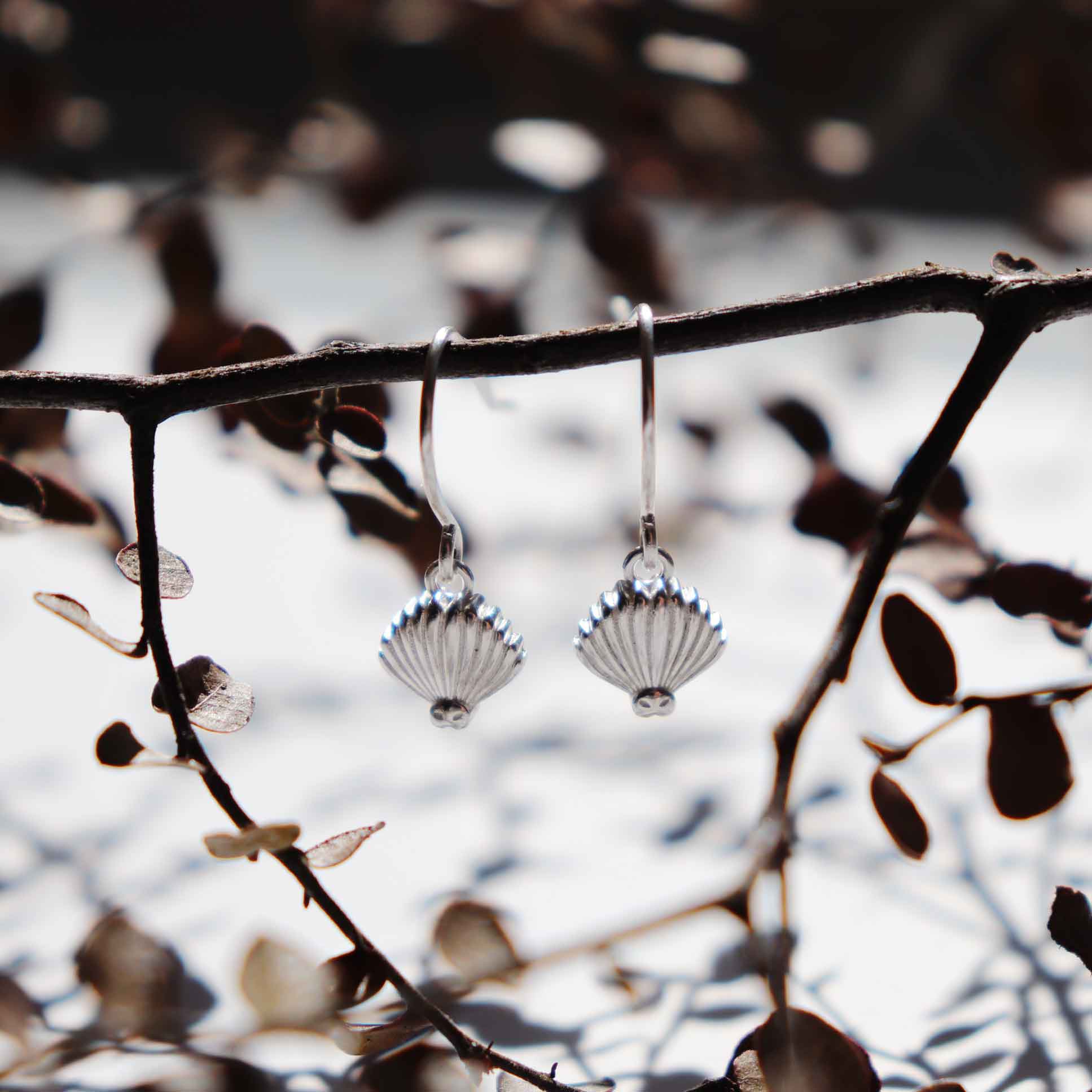 Little Taonga - Silver Piwakawaka Necklace