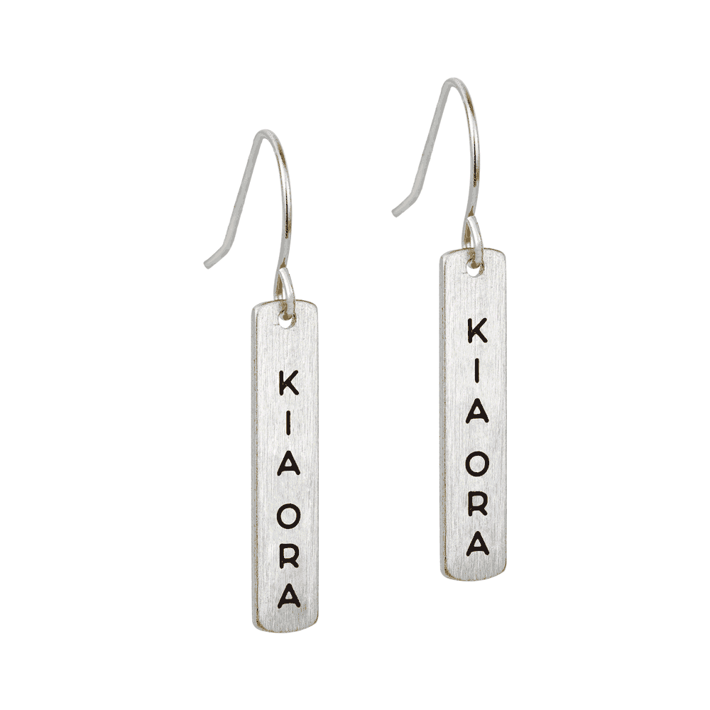 Kia ora – Hello – Earrings